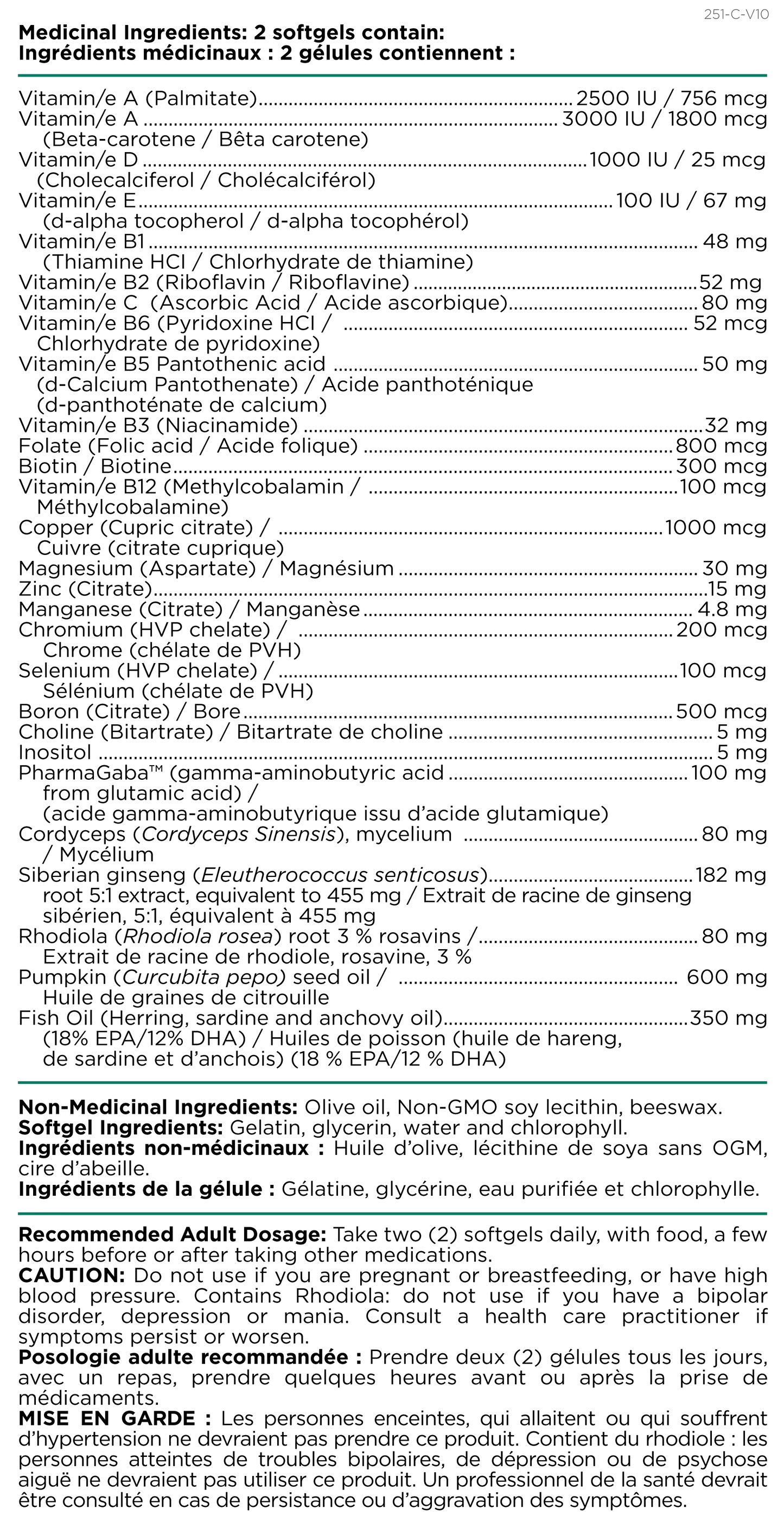 Easymulti Stress for Men