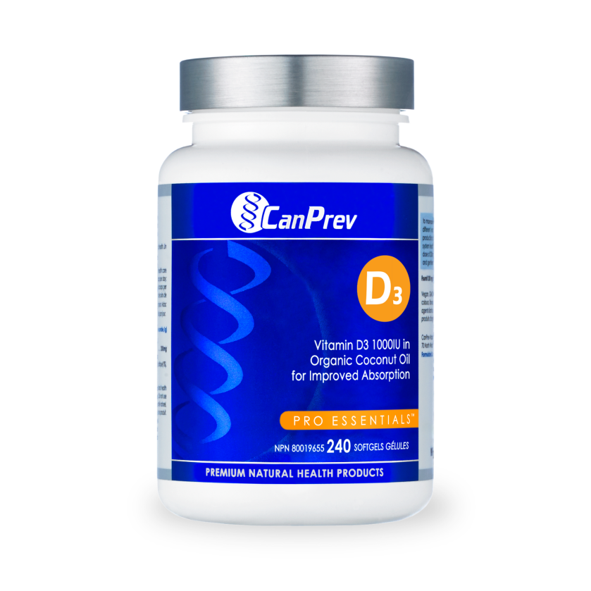 D3 1000IU Organic Coconut Oil