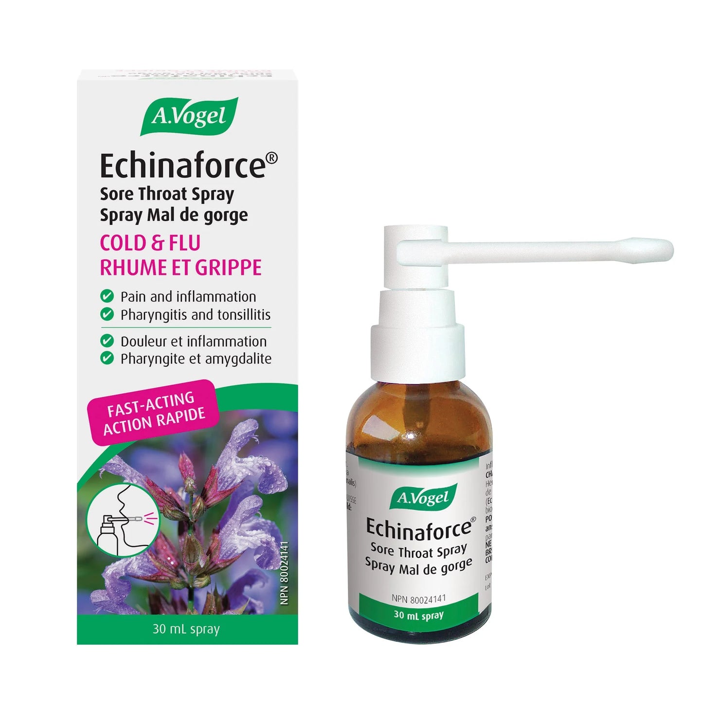 A.Vogel Echinaforce Sore Throat Spray Fast Acting Relief