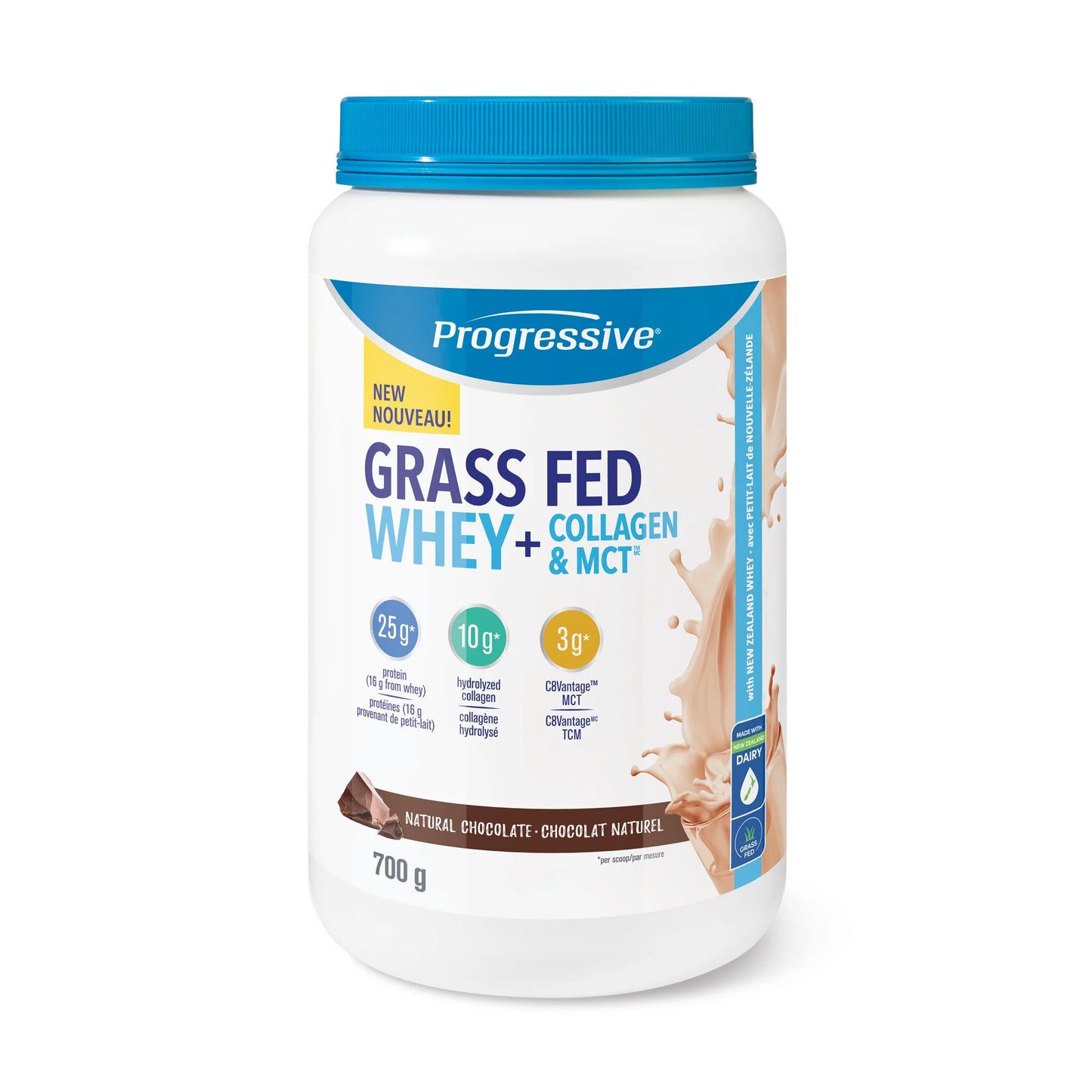 GRASS FED WHEY + COLLAGEN & MCT