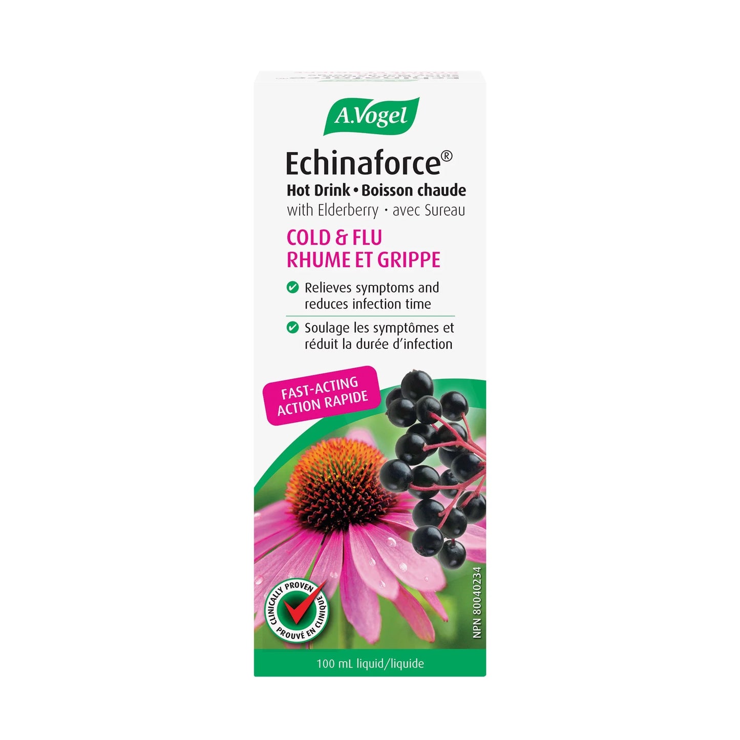 A.Vogel Echinaforce Extra Hot Drink with Elderberry - Immune System Support