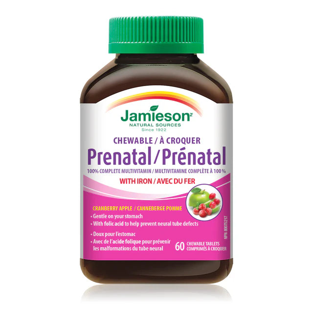 100% Complete Prenatal Multivitamin | Chewable