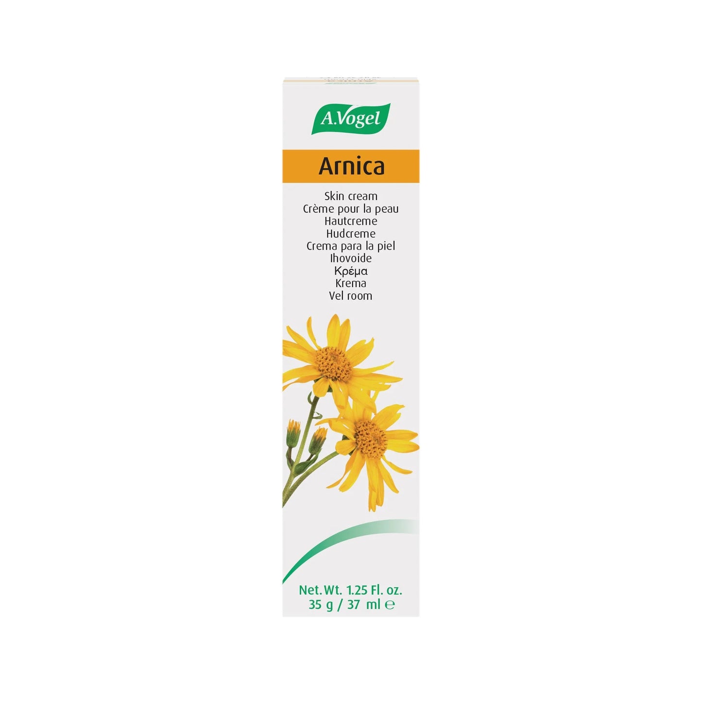A.Vogel Arnica Regenerative Skin Cream Made From fresh Arnica, Comfrey and Chamomile 35 gr