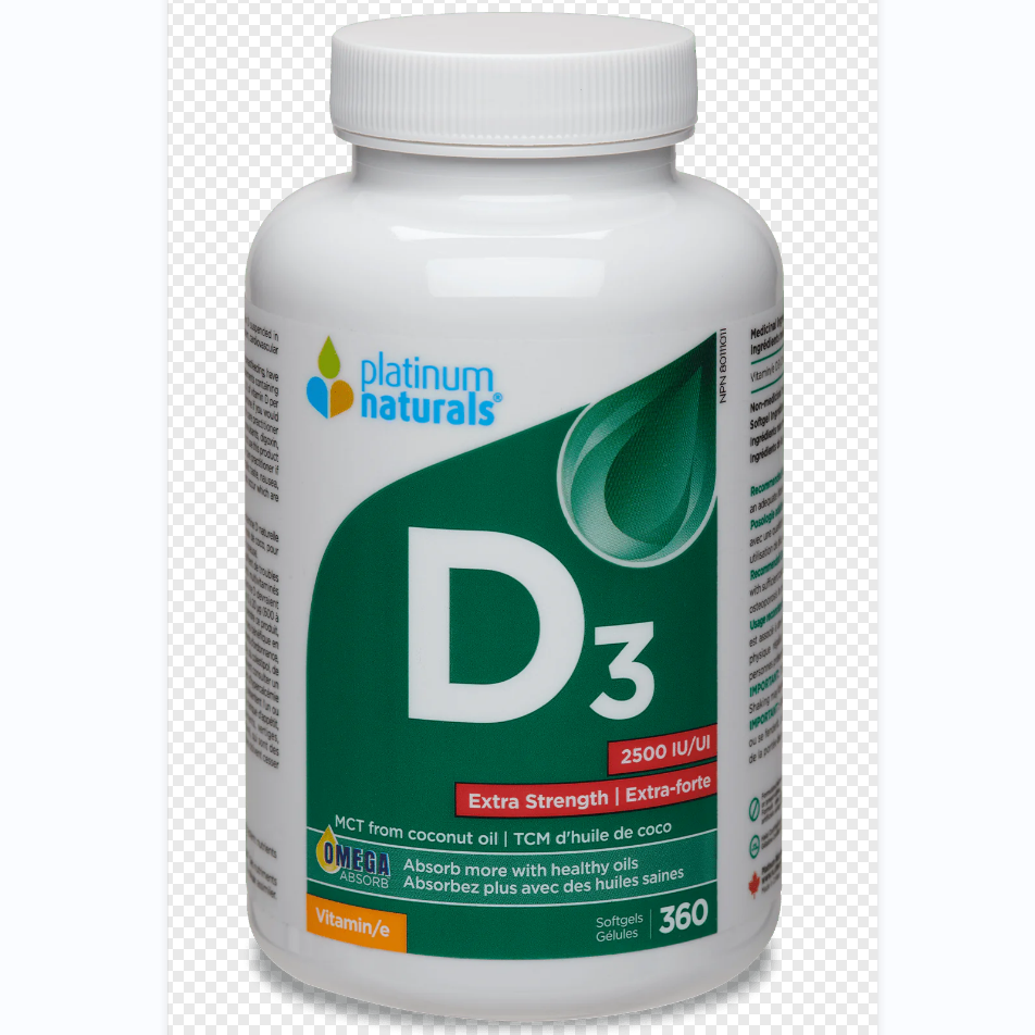 Vitamin D3 2500 IU Extra Strength