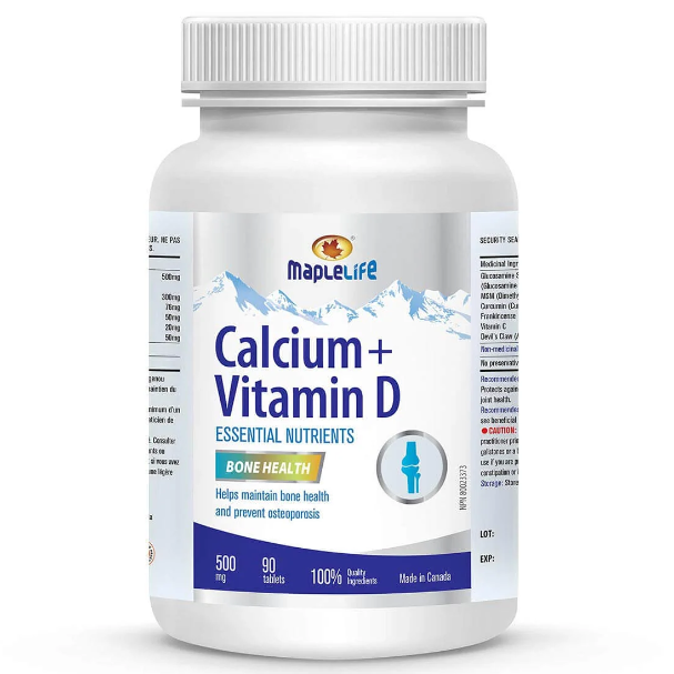 Calcium 500 mg + VitaminD3 200 IU