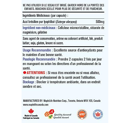 Acai Berry 500mg