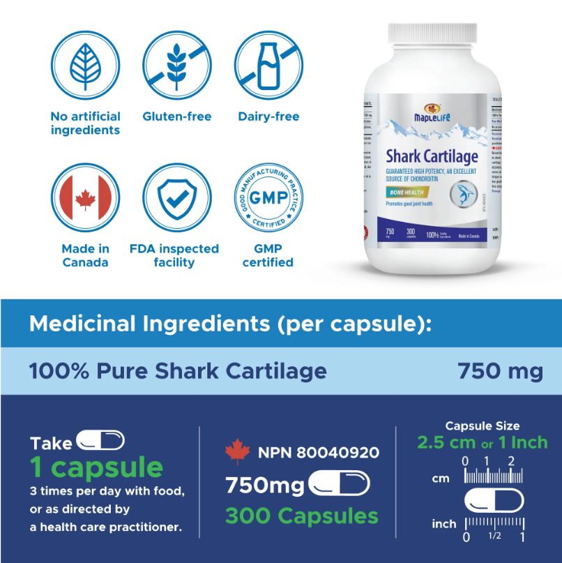 Shark Cartilage 750mg