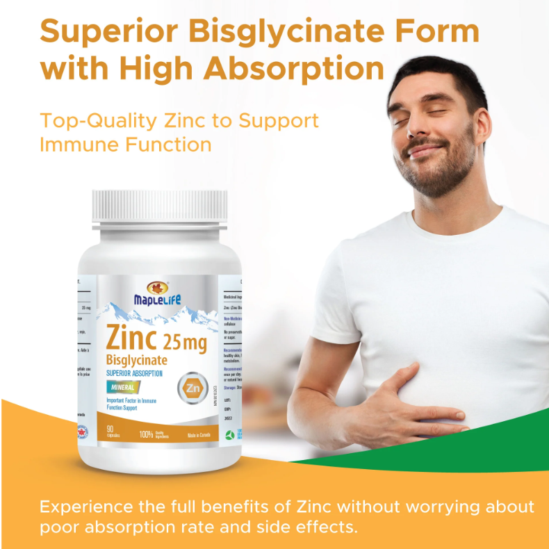 Zinc Bisglycinate 25mg