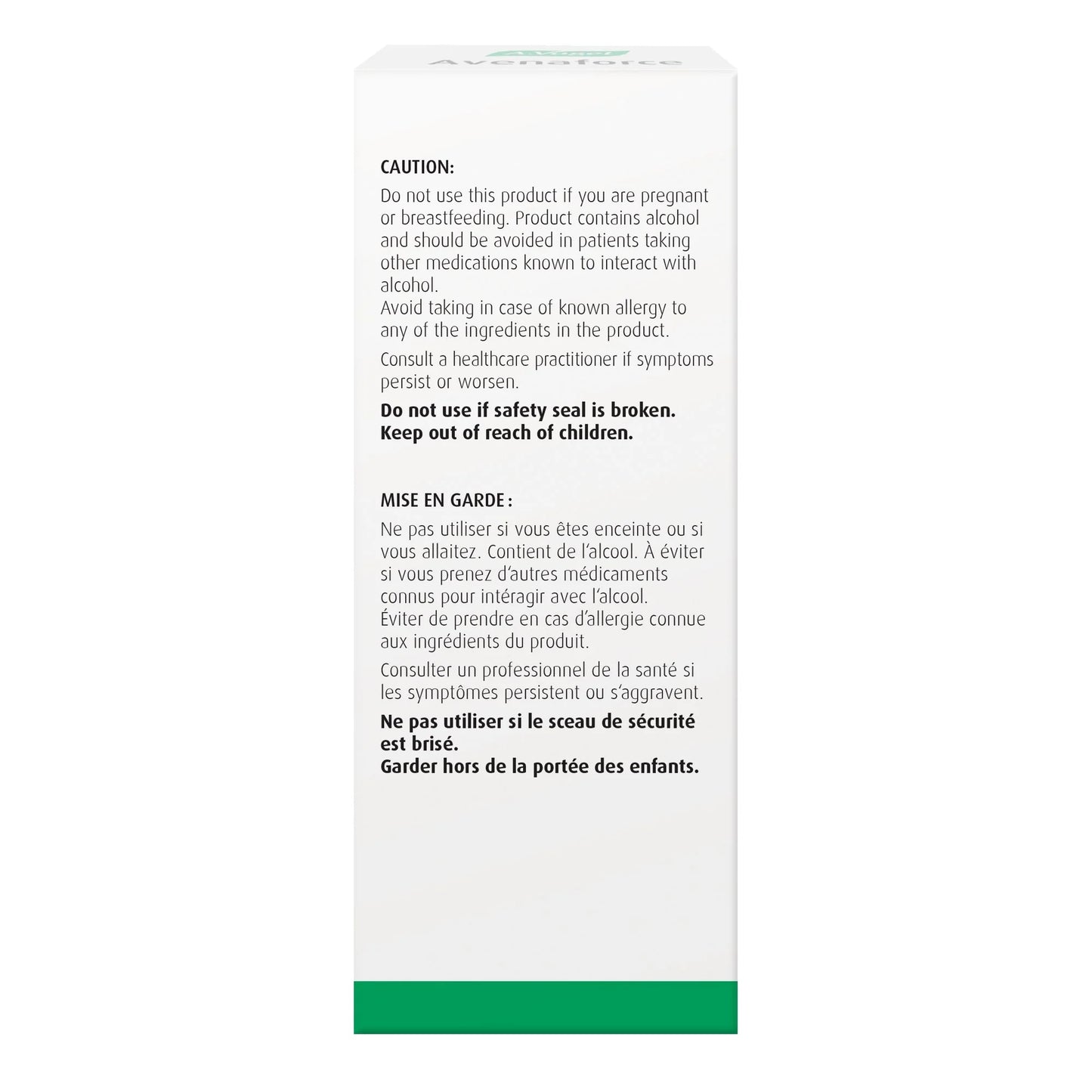 A.Vogel Avenaforce Fresh Avena Sativa Antioxidant Extract