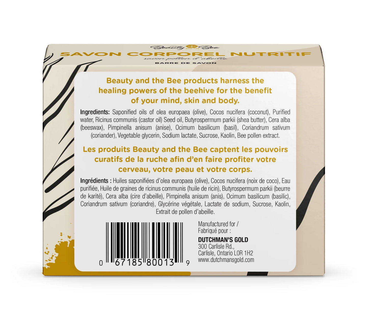 BODY NOURISH BEE POLLEN SOAP