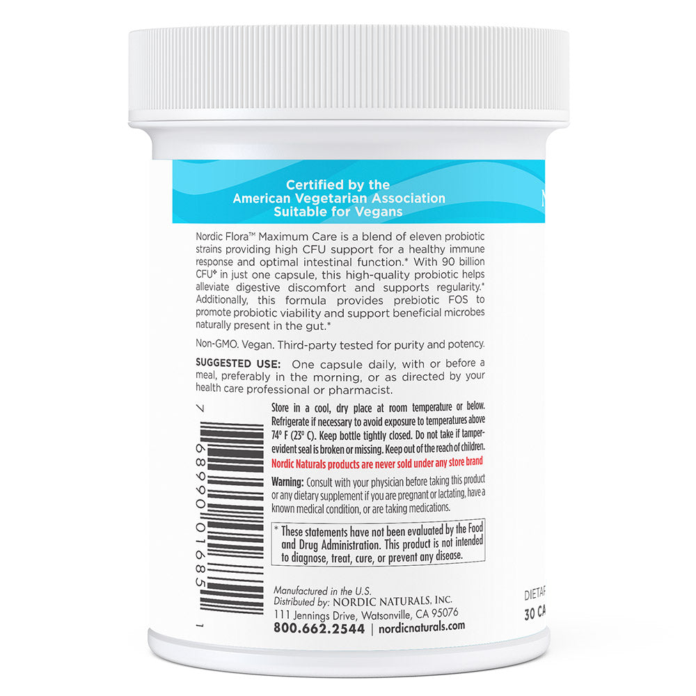 Nordic Flora Probiotic Maximum Care