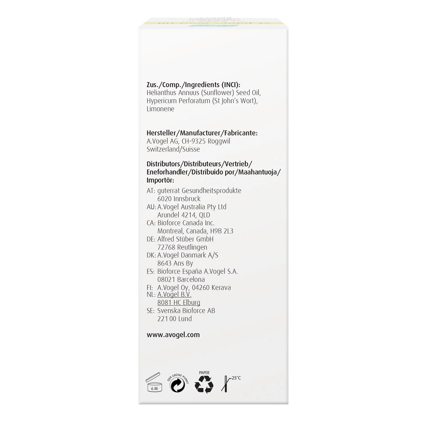 A.Vogel St.John's Wort Body Oil