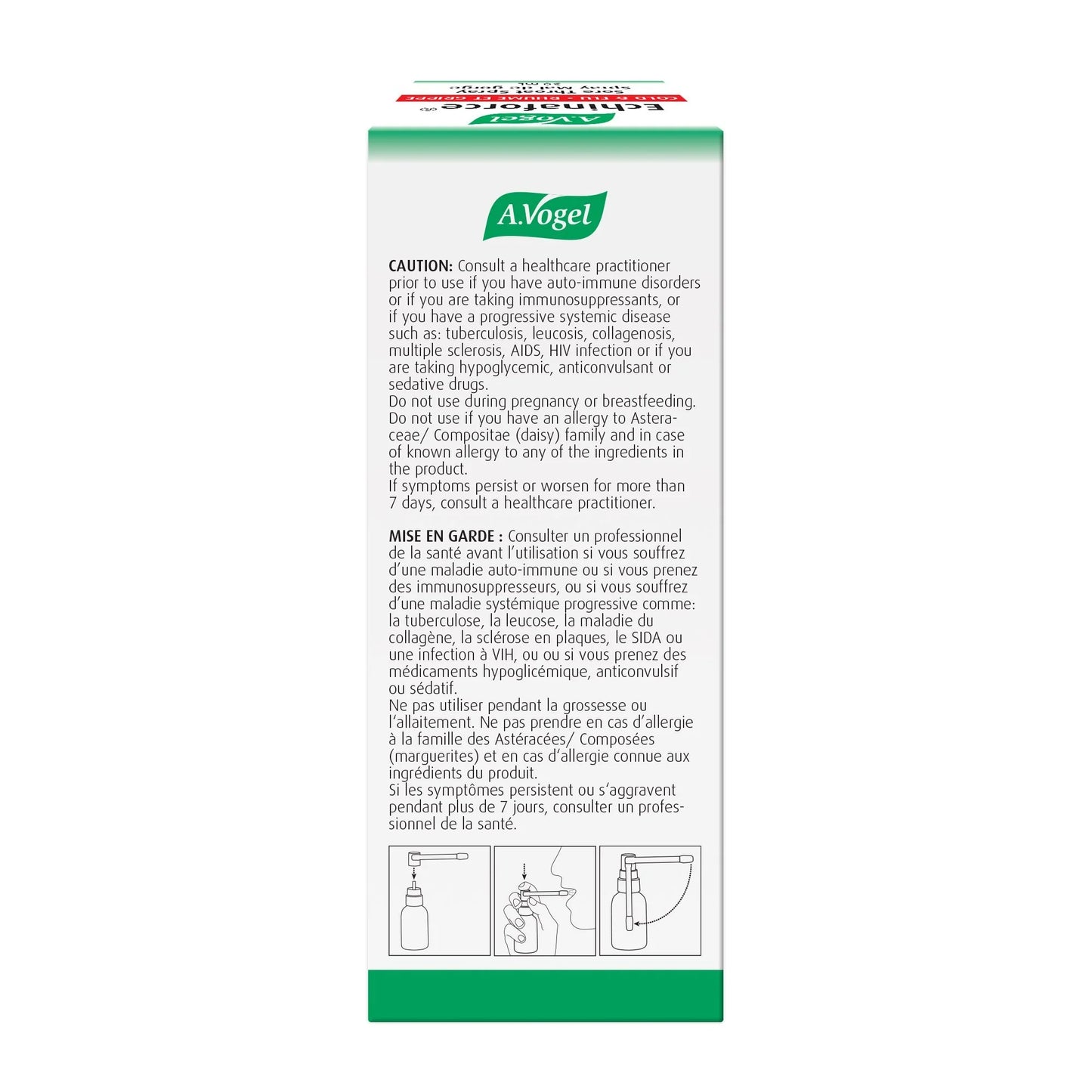 A.Vogel Echinaforce Sore Throat Spray Fast Acting Relief