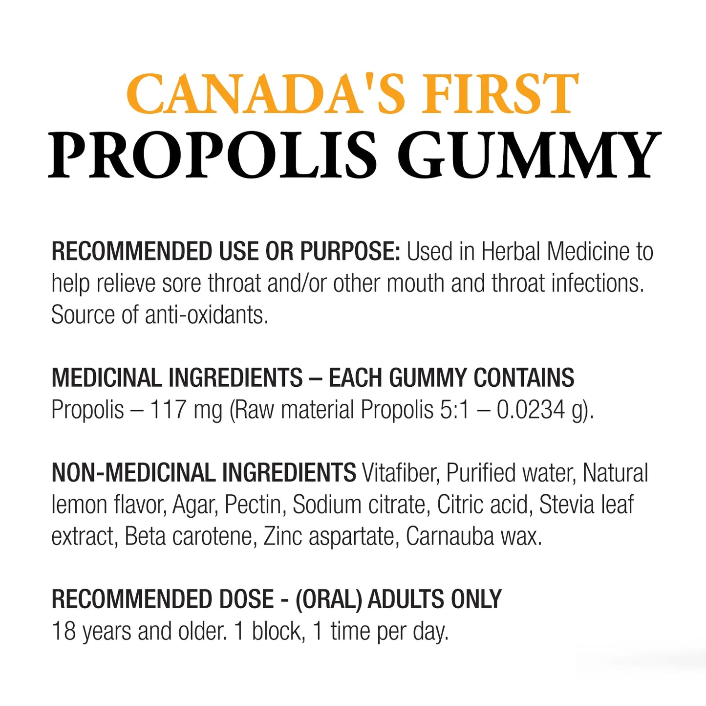 PROPOLIS GUMMY