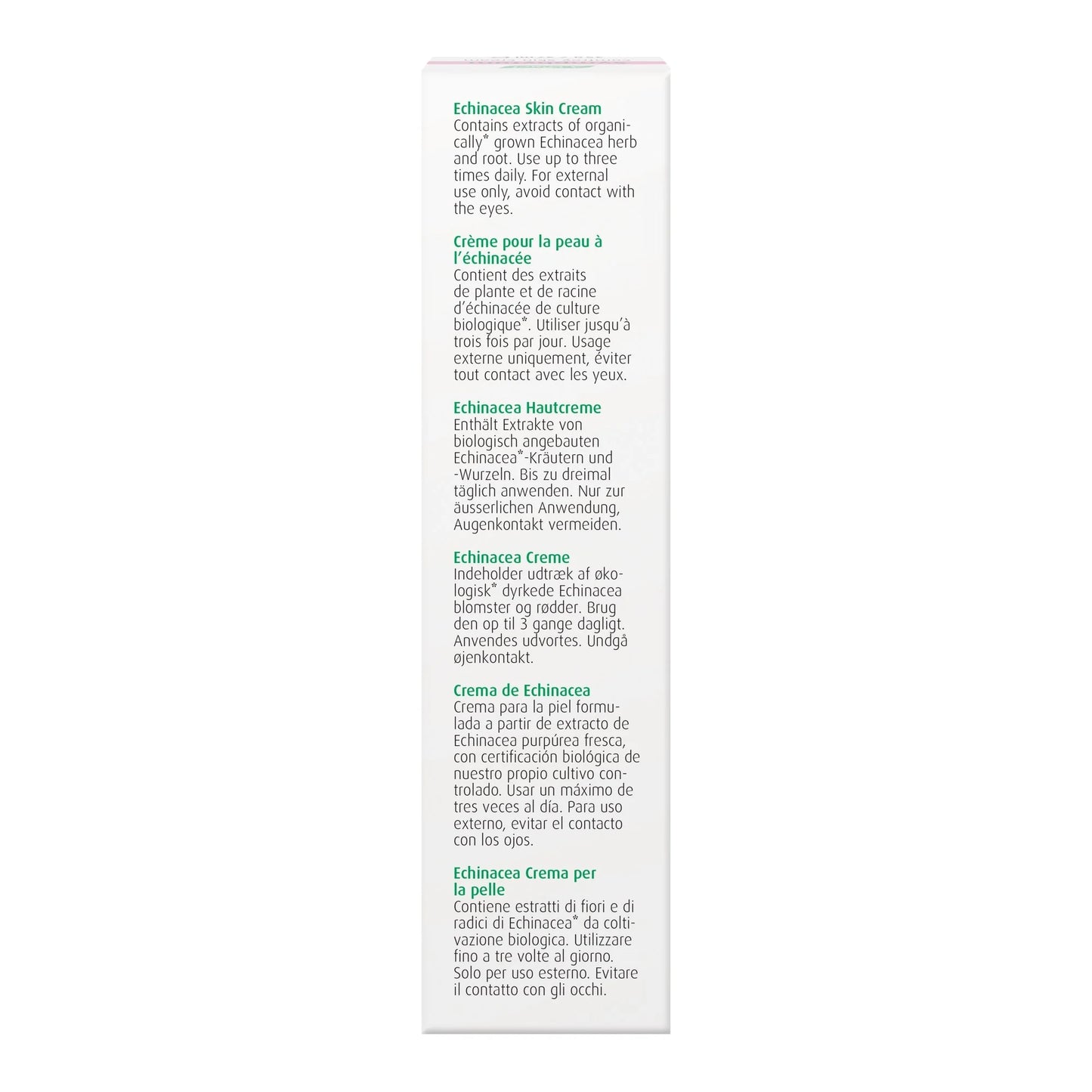 A.Vogel Echinacea Skin Cream - Sensitive, Troubled, Spot Prone Skin