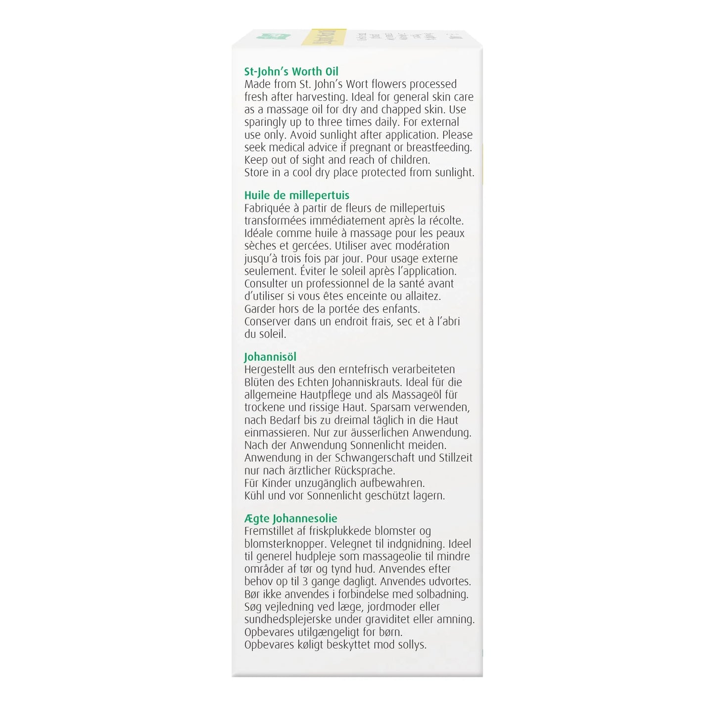 A.Vogel St.John's Wort Body Oil