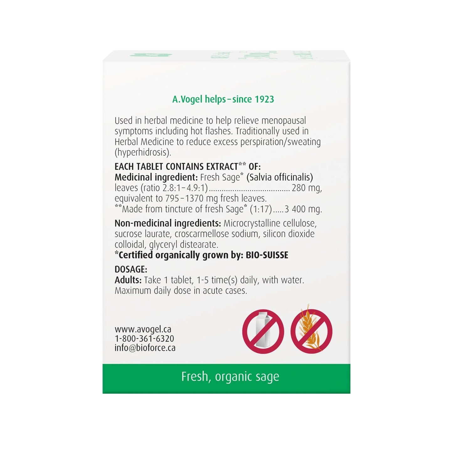 A.Vogel MenoForce Menopausal Symptoms Supplement