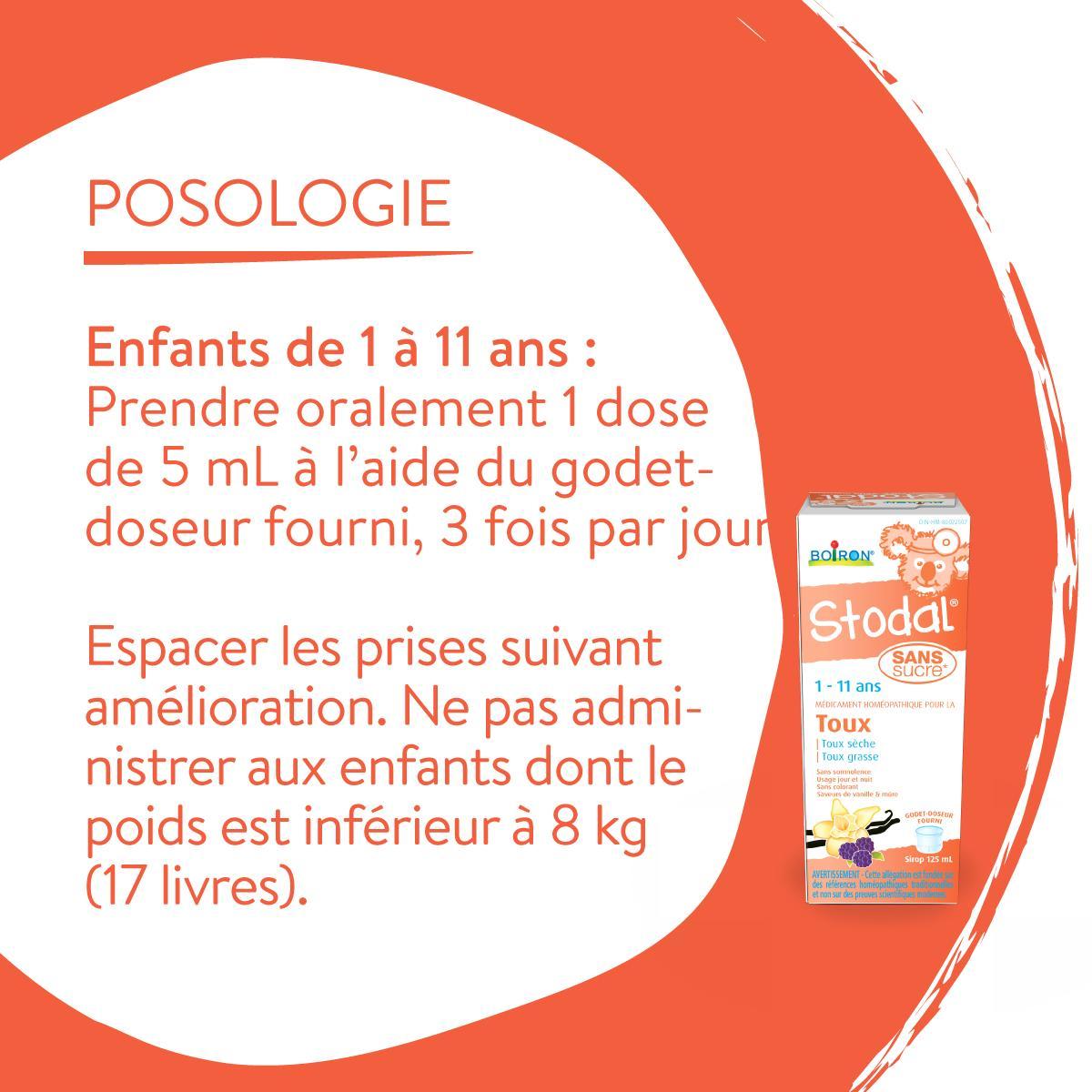 Children’s Stodal® Sugar-free