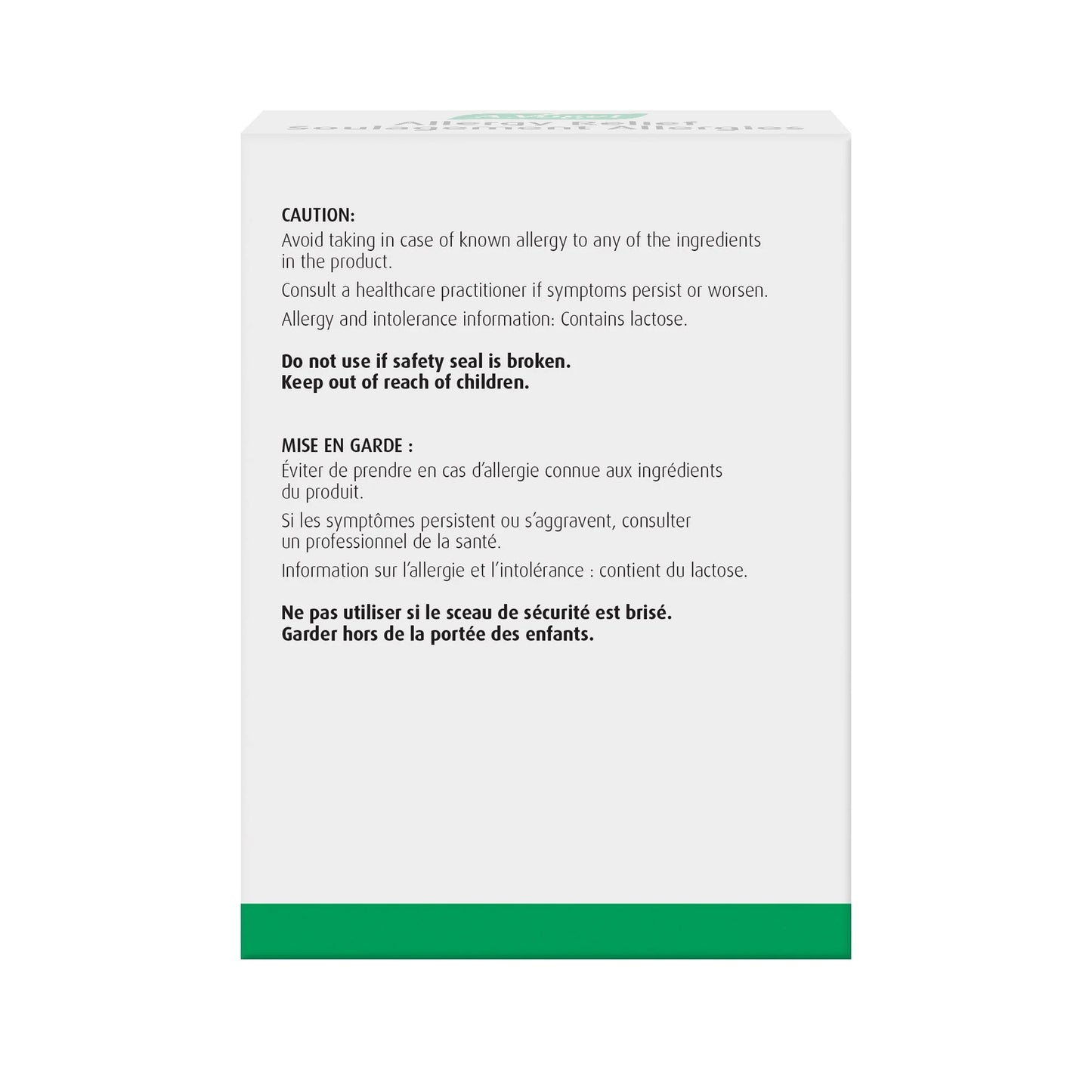 A.Vogel Allergy Relief - Hay Fever Symptoms Non-drowsy