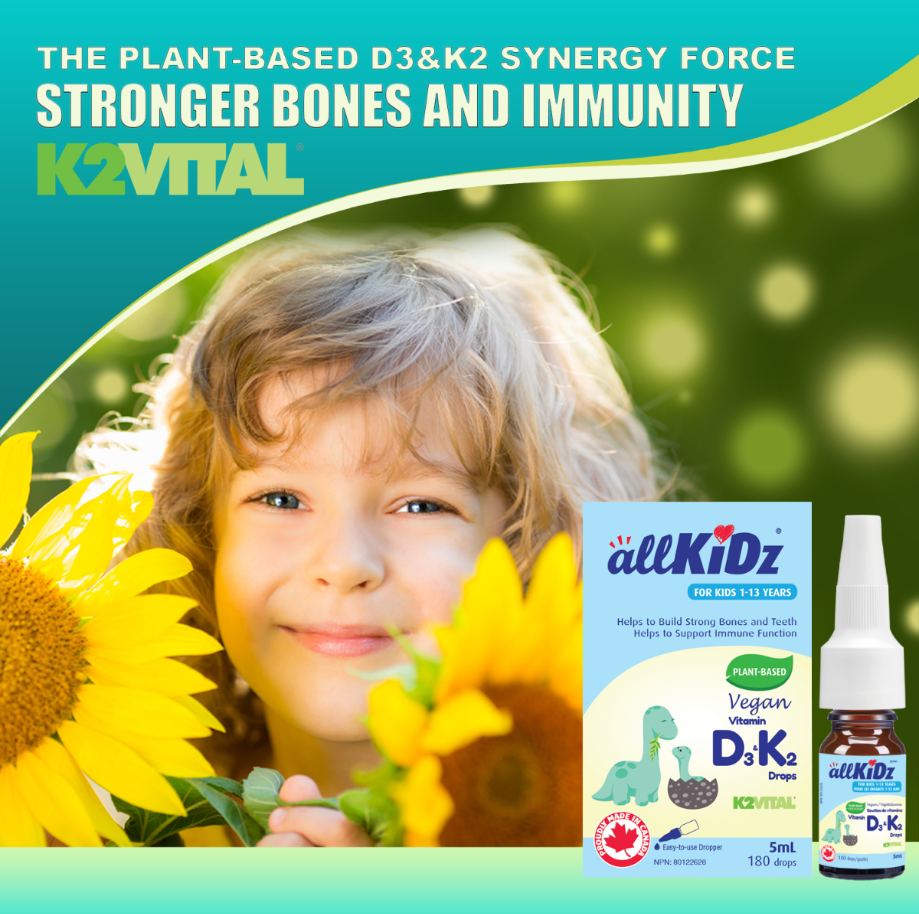 VEGAN VITAMIN D3&K2 DROPS