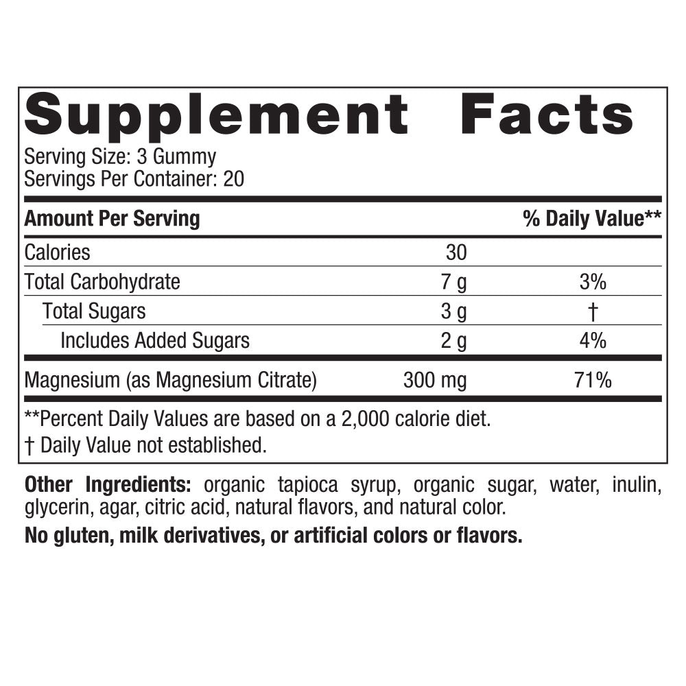 Nordic Naturals Magnesium Gummies