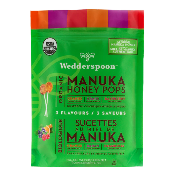 ORGANIC MANUKA HONEY POPS - VARIETY
