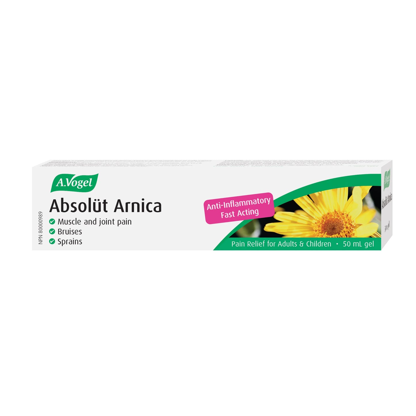 A.Vogel Absolüt Arnica Gel for Sprains, Bruises and Joint Pain 50 ml