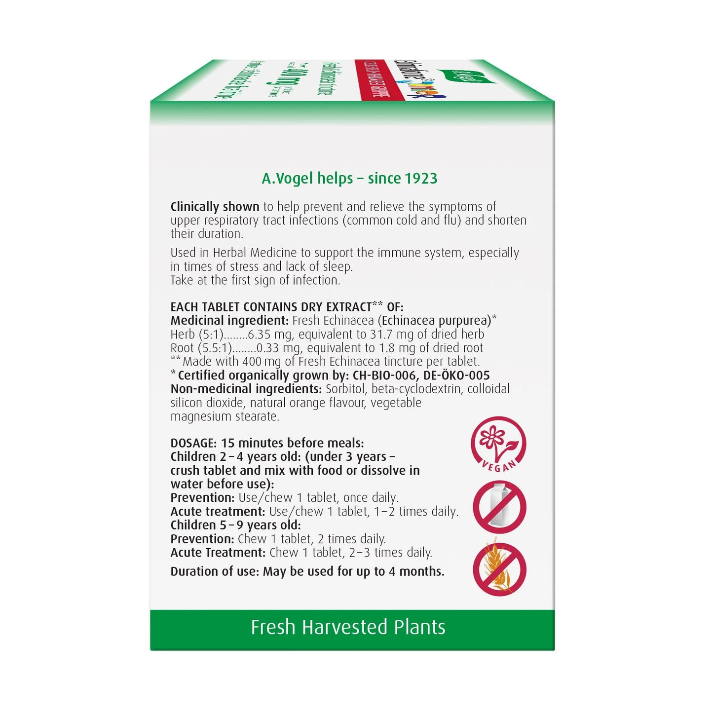 A.Vogel Echinaforce Junior Chewable Tabs - Immune System Support