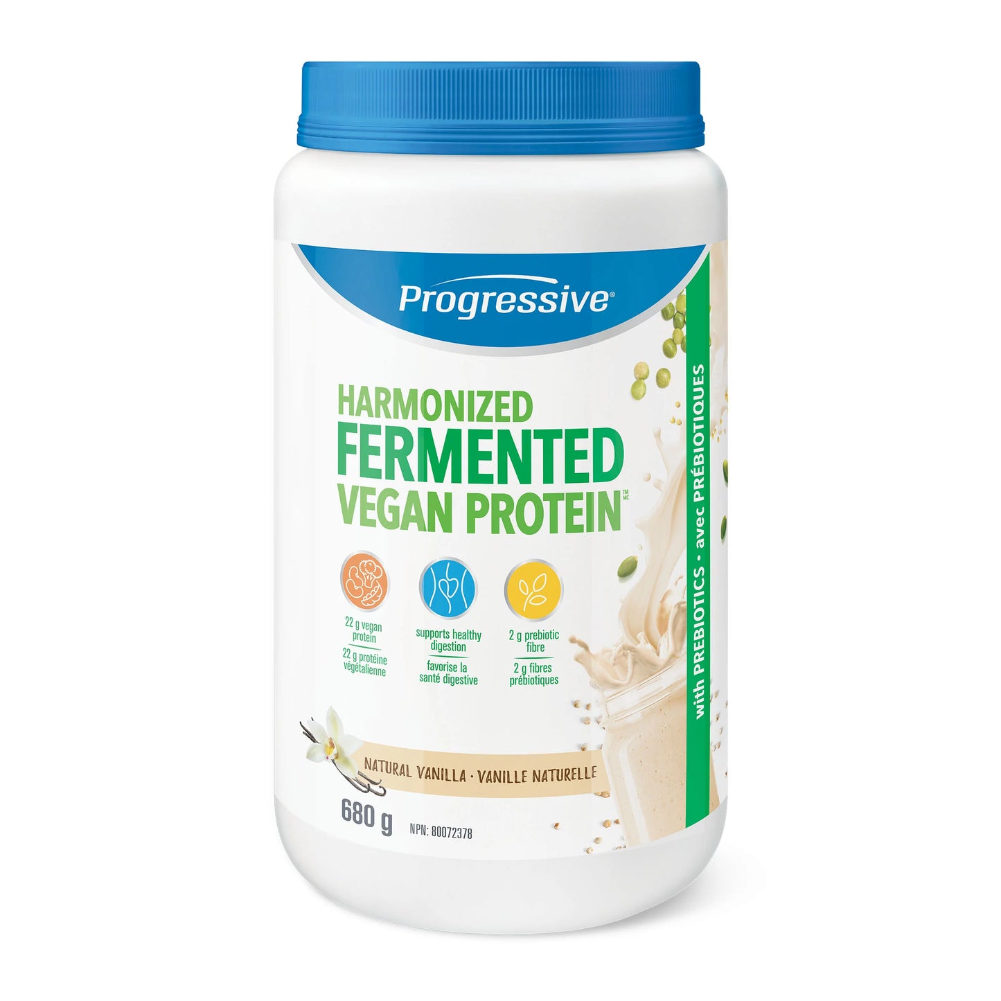 HARMONIZED FERMENTED VEGAN PROTEIN VANILLA FLAVOUR