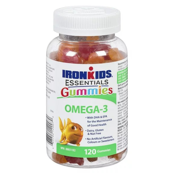 Ironkids Omega-3 Smart Kids' Gummies