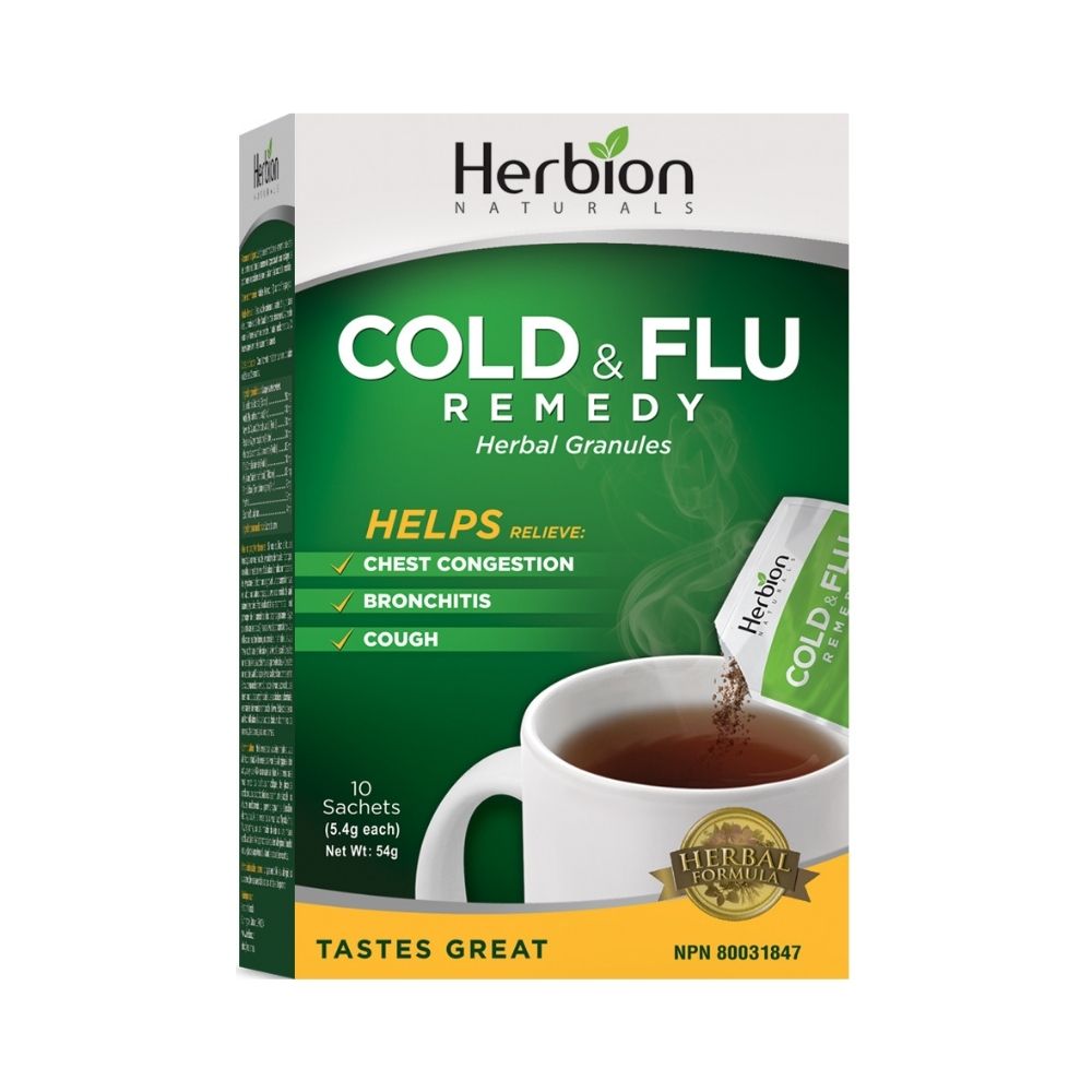 Herbion Naturals Cold & Flu Remedy (Also available in Natural Lemon Flavour)