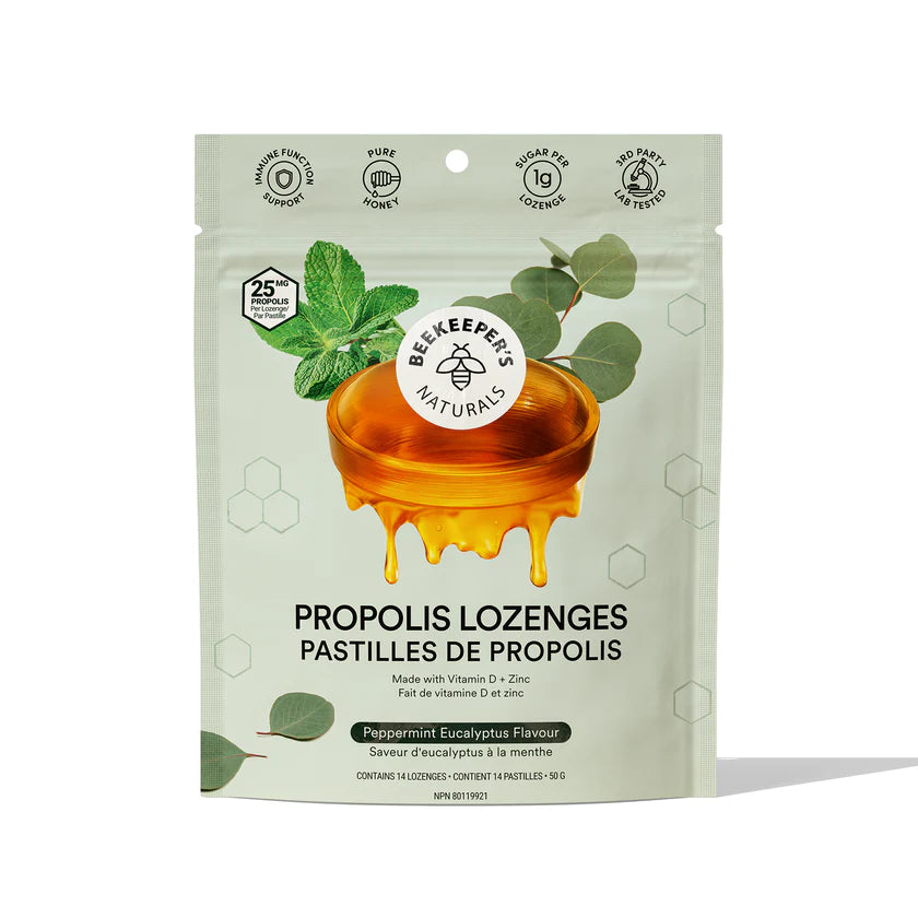 PEPPERMINT EUCALYPTUS PROPOLIS LOZENGES