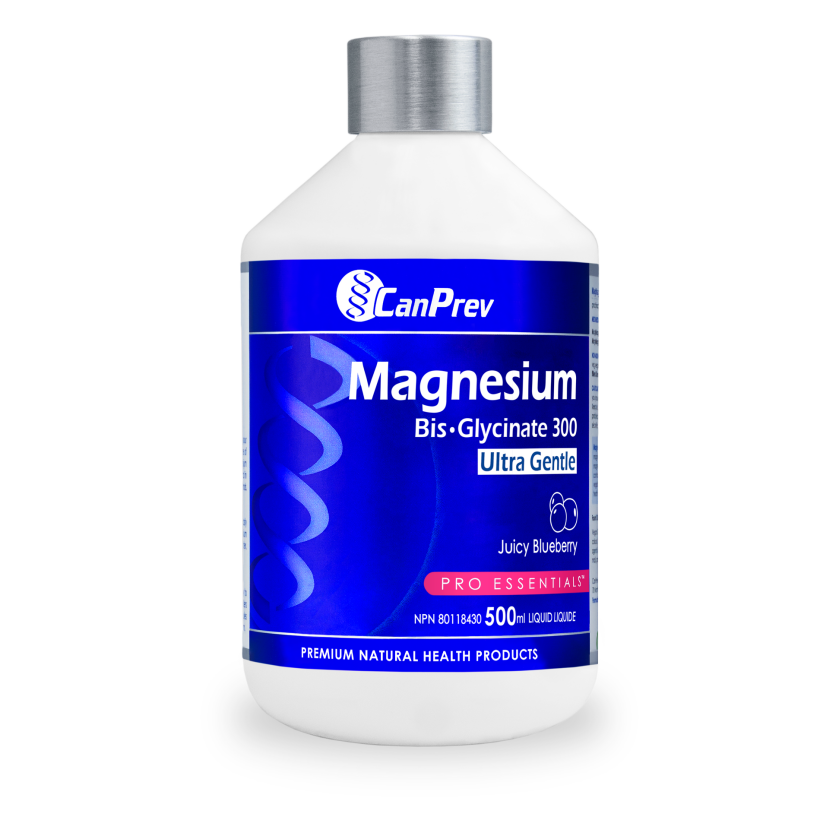 Magnesium Bis-Glycinate 300 Ultra Gentle Liquid -Juicy Blueberry
