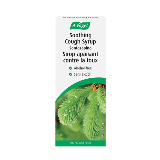A.Vogel Santasapina Soothing Cough Syrup Alcohol
