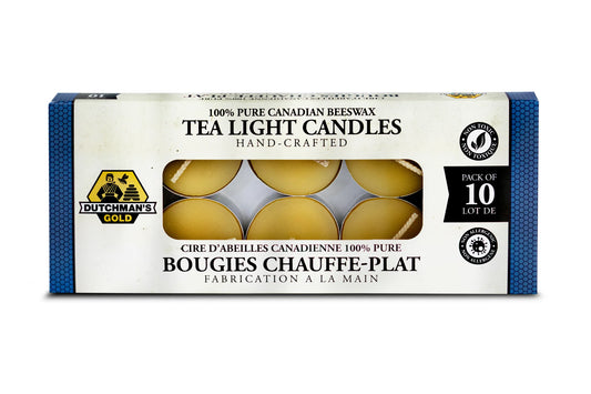BEESWAX TEA LIGHTS