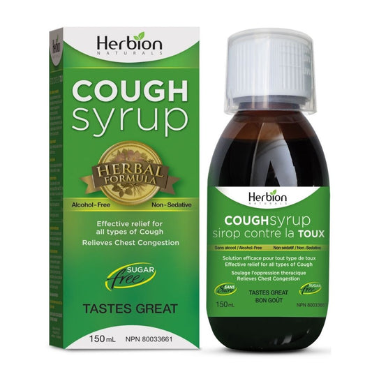 Herbion Naturals Sugar-Free Cough Syrup
