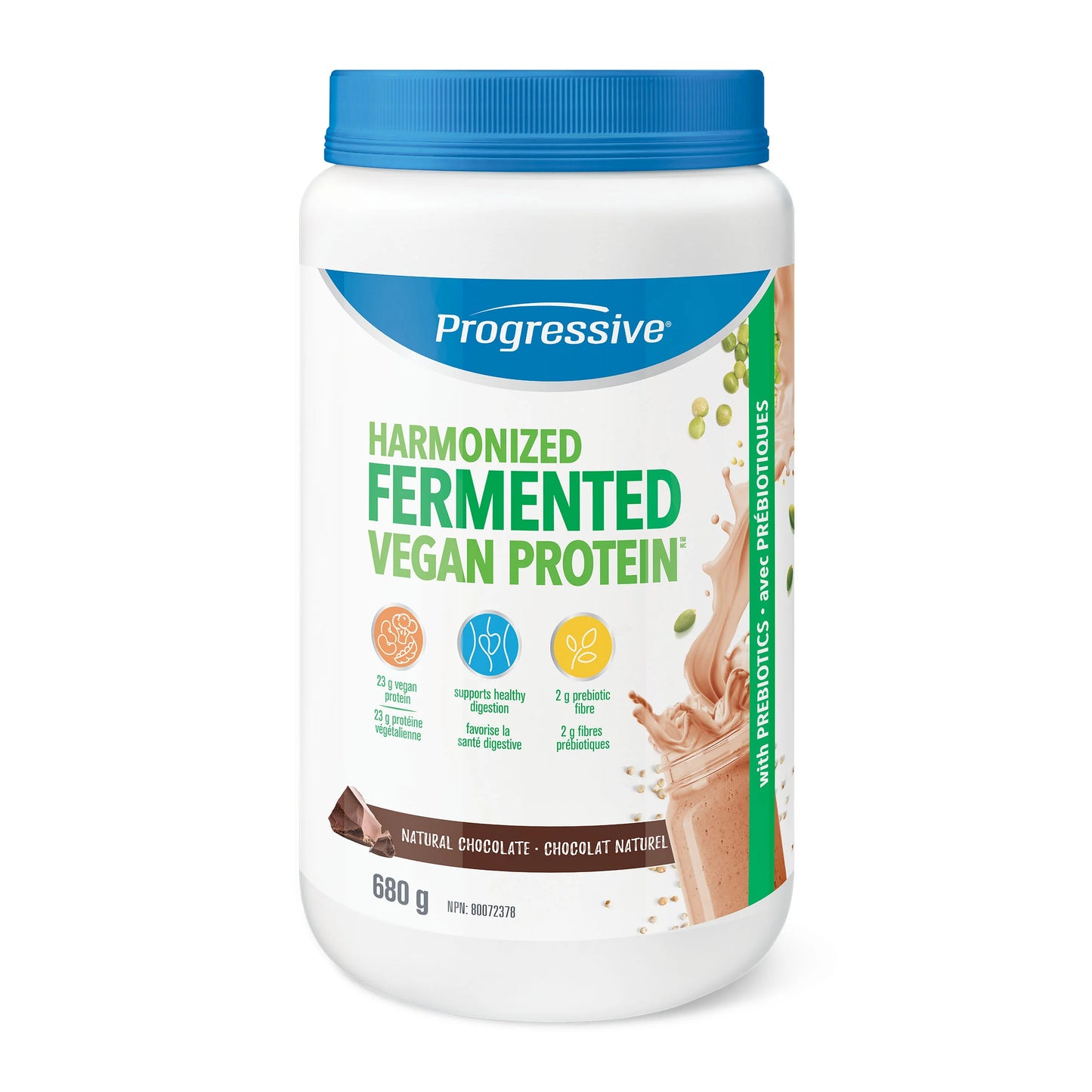 HARMONIZED FERMENTED VEGAN PROTEIN CHOCOLATE FLAVOUR