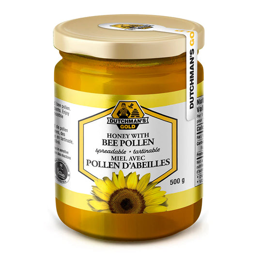 BEE POLLEN IN HONEY