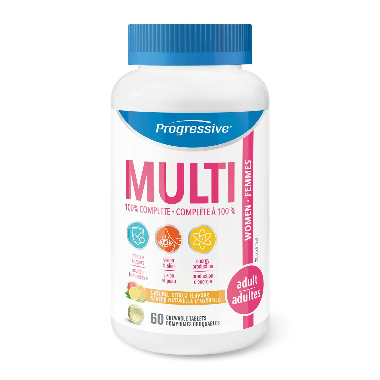MULTIVITAMIN CHEWABLE FOR ADULT WOMEN