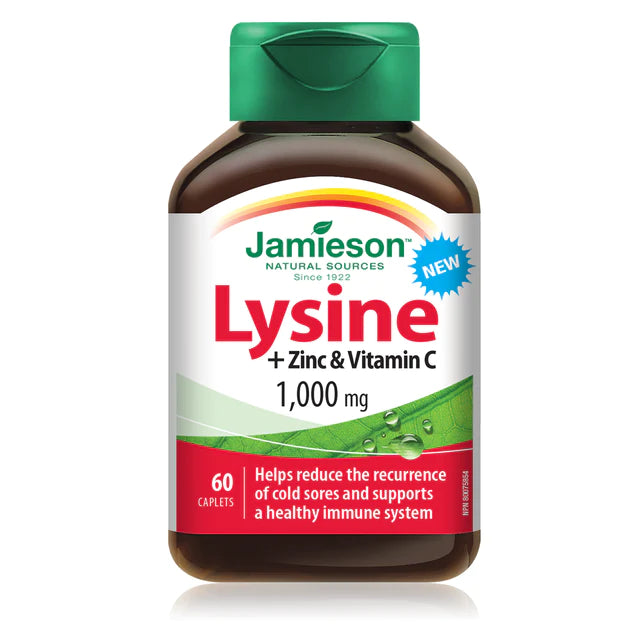 Lysine, Zinc & Vitamin C