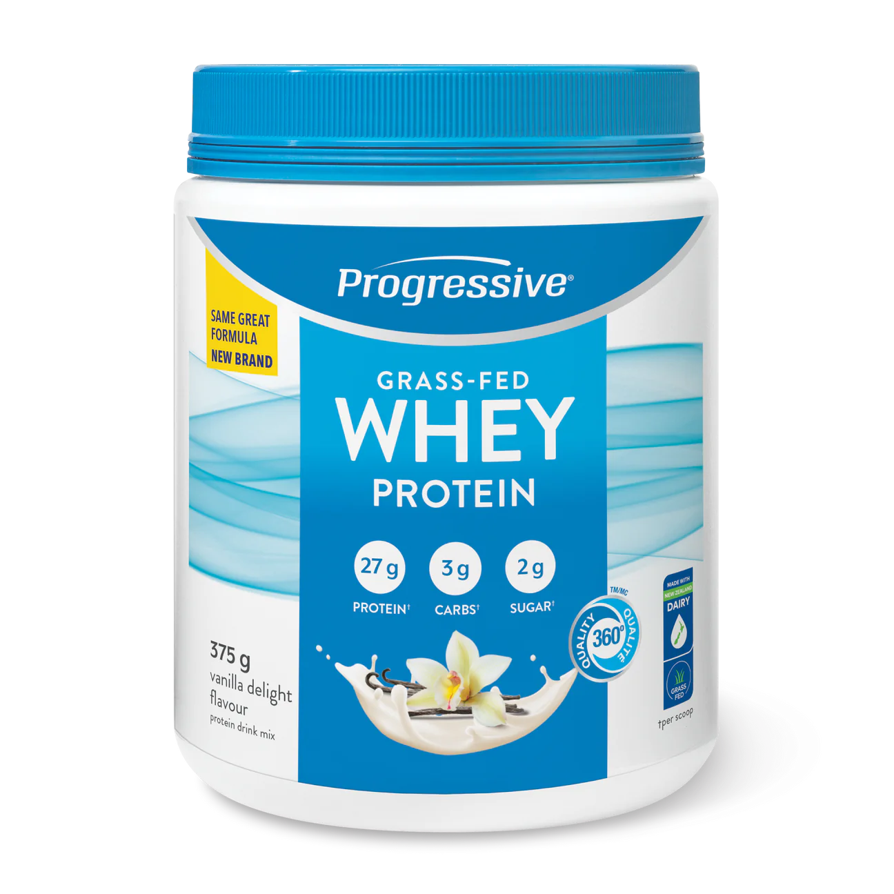 GRASS FED WHEY PROTEIN VANILLA FLAVOUR