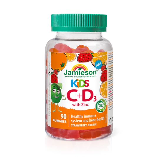 Kids Vitamin C+D3 Gummies with Zinc