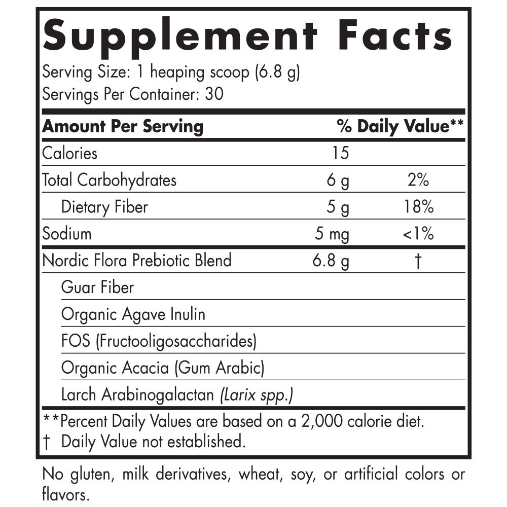 Nordic Flora Prebiotic Powder