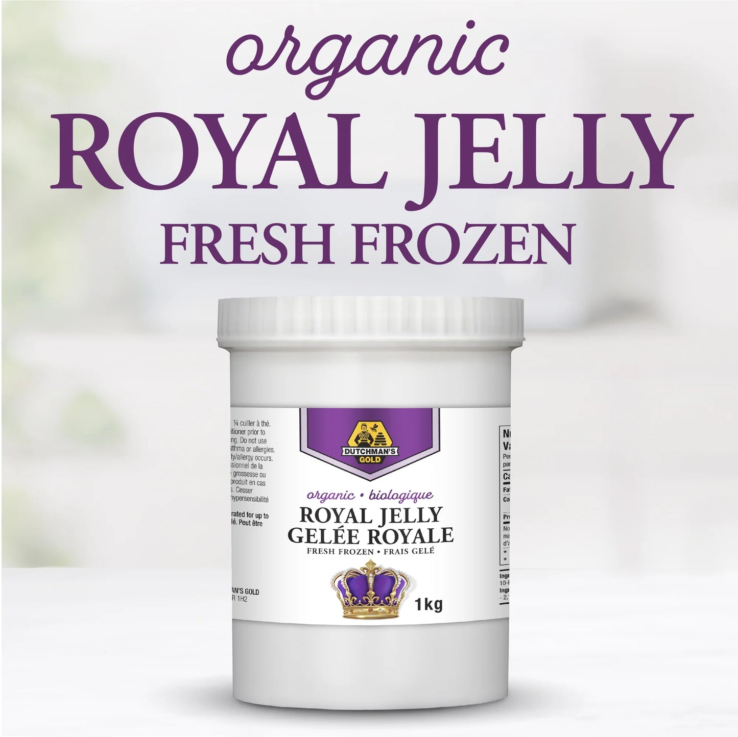 ORGANIC FRESH ROYAL JELLY