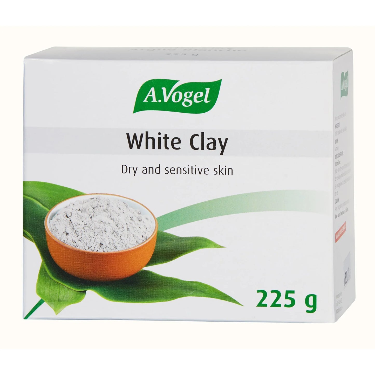 A.Vogel White Clay - Used for clay mask, ideal for sensitive and dry skin