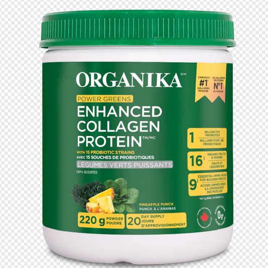 Enhanced Collagen Protein Power Greens with Probiotics