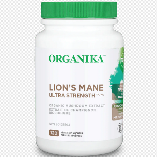 Lion's Mane Ultra Strength Organic Mushroom Extract