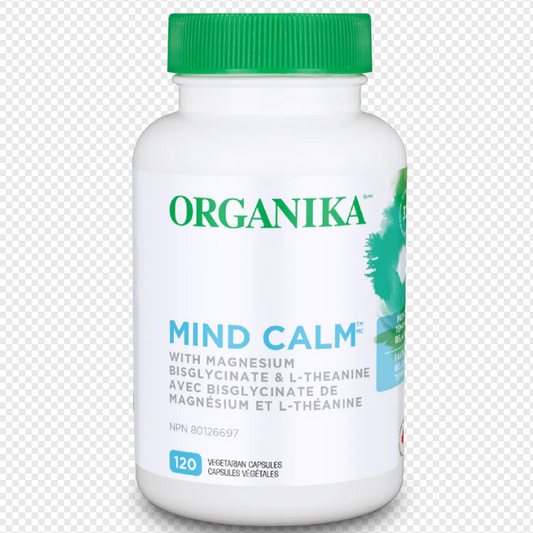Mind Calm Capsules with Magnesium Bisglycinate & L-Theanine