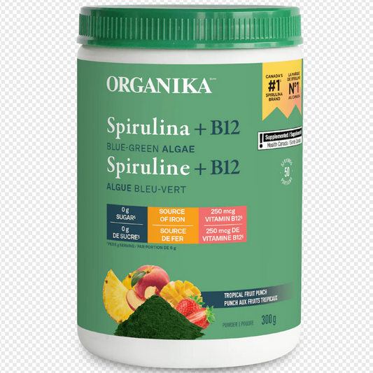 Spirulina + B12