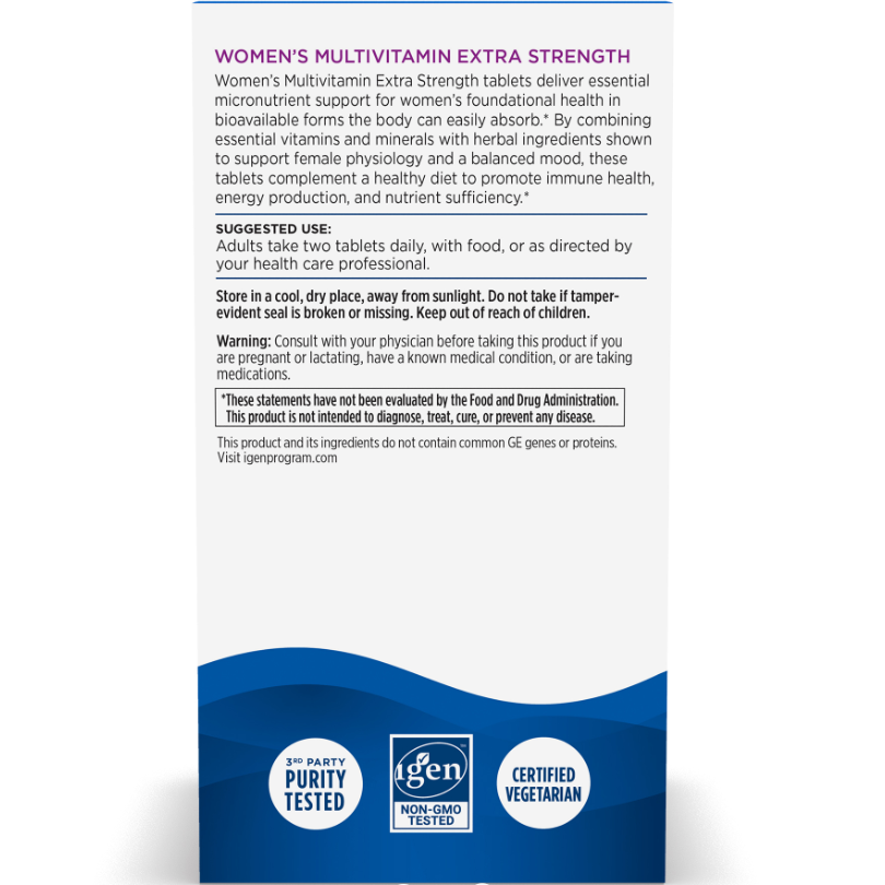 Women’s Multivitamin Extra Strength